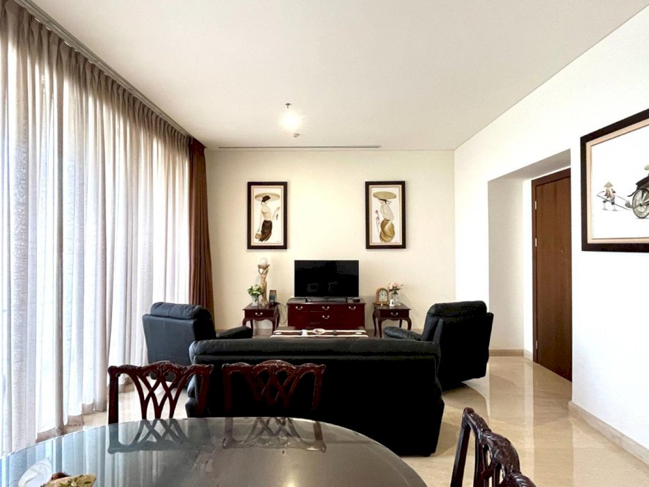 TURUN HARGA PAKUBUWONO SPRING 2+1BR Full Furnish BEST VIEW JARANG ADA