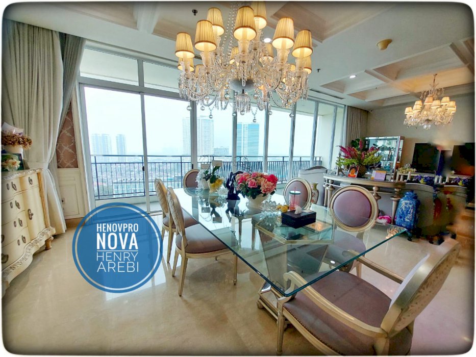 Pakubuwono Signature 4BR+1 Study Luxury Unit Mid Floor Best View