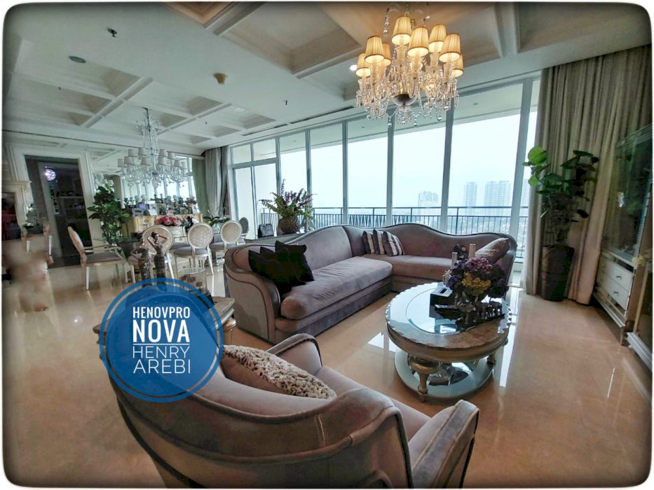 Pakubuwono Signature 4BR+1 Study Luxury Unit Mid Floor Best View