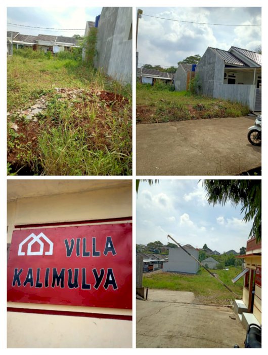 DIJUAL TANAH KAVLING DI PERUMAHAN VILLA KALIMULYA  DEPOK