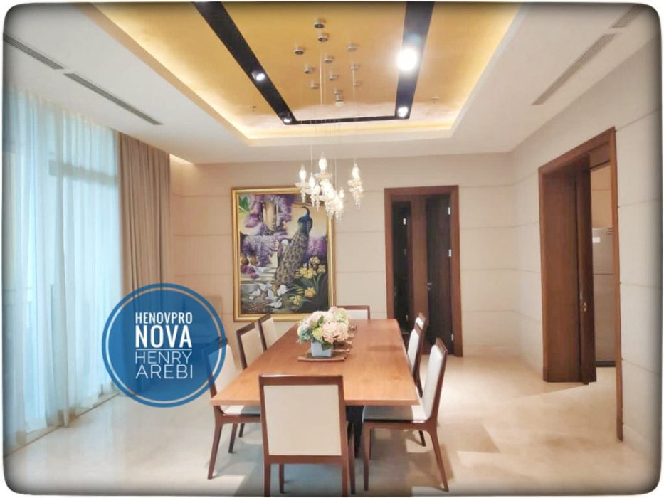 Pakubuwono Signature 4 BR + 1 Study Luxury Unit Mid Floor Best View