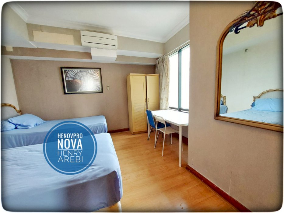Taman Anggrek Unit 3+1 BR Full Furnish View kota jakarta