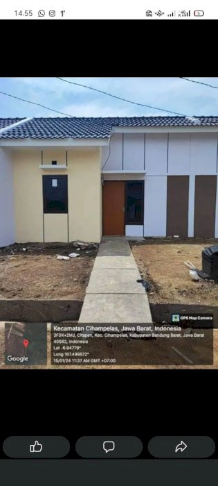 puri indah cihampelas rumah subsidi dan komersil  KPR cash
