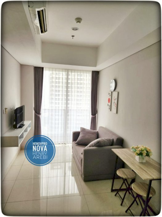 Taman Anggrek Residence TURUN HARGA 1BR DIJUAL CEPAT POOL VIEW