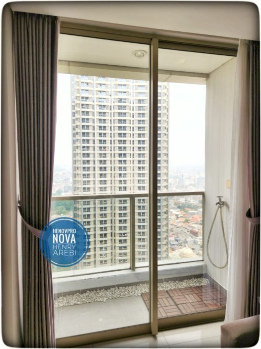 Taman Anggrek Residence TURUN HARGA 1BR DIJUAL CEPAT POOL VIEW