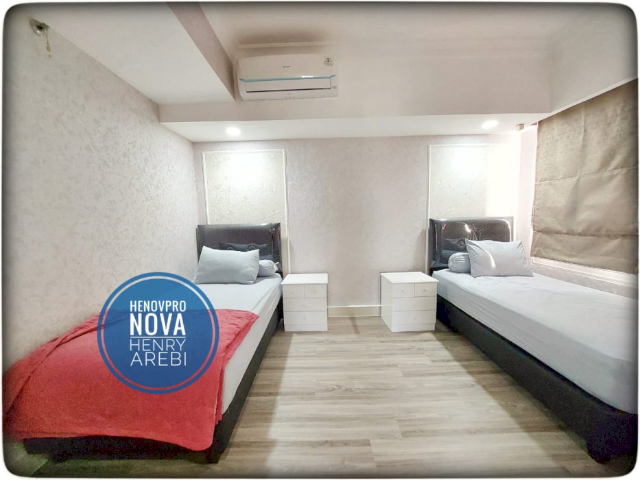 Apartemen Taman Anggrek Unit 3+1 BR Full Furnish BEST City View