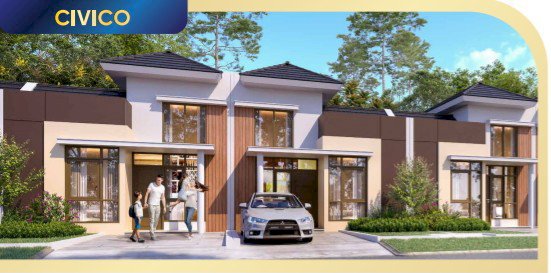 TYPE CIVICO CLUSTER CASLANO PARK CITRA RAYA TANGERANG, bersama CYPRO