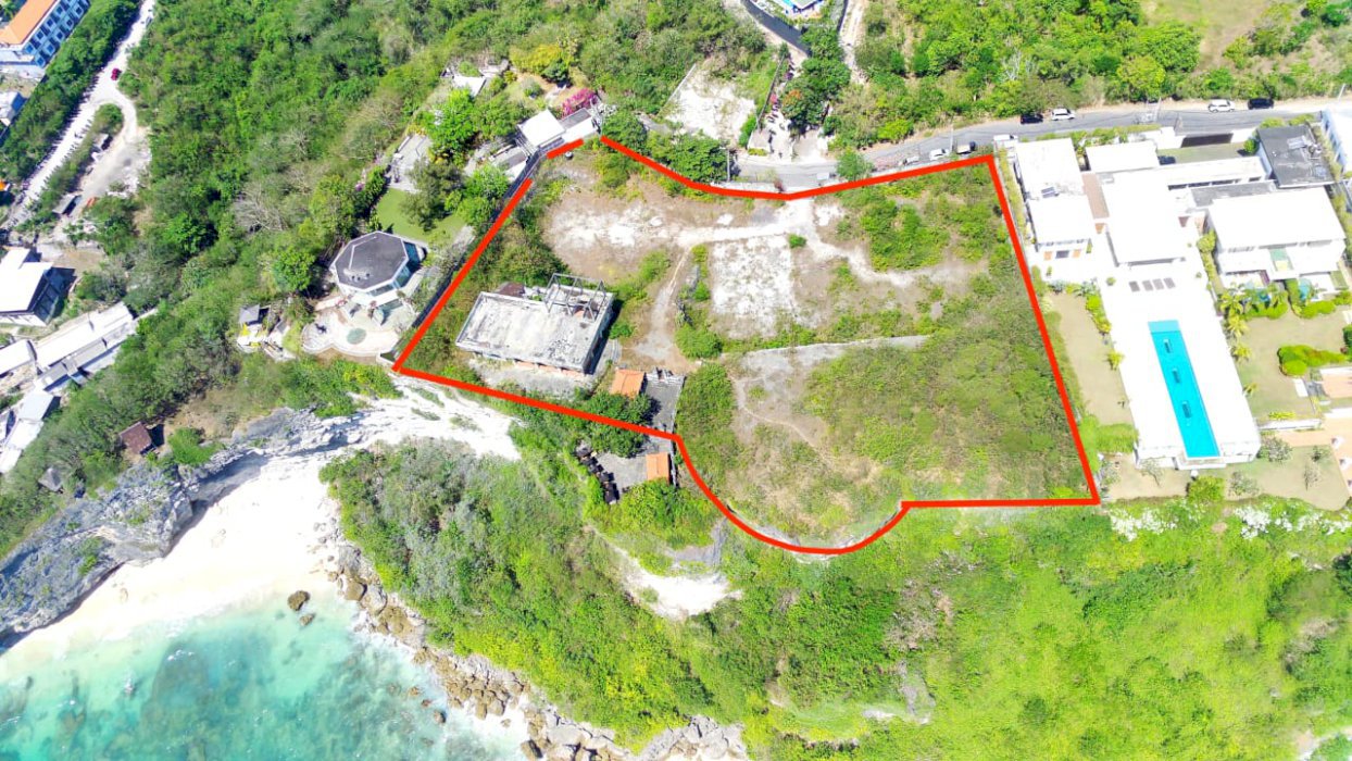 DIJUAL TANAH TEBING KAWASAN SUPER ELITE ULUWUTU BALI