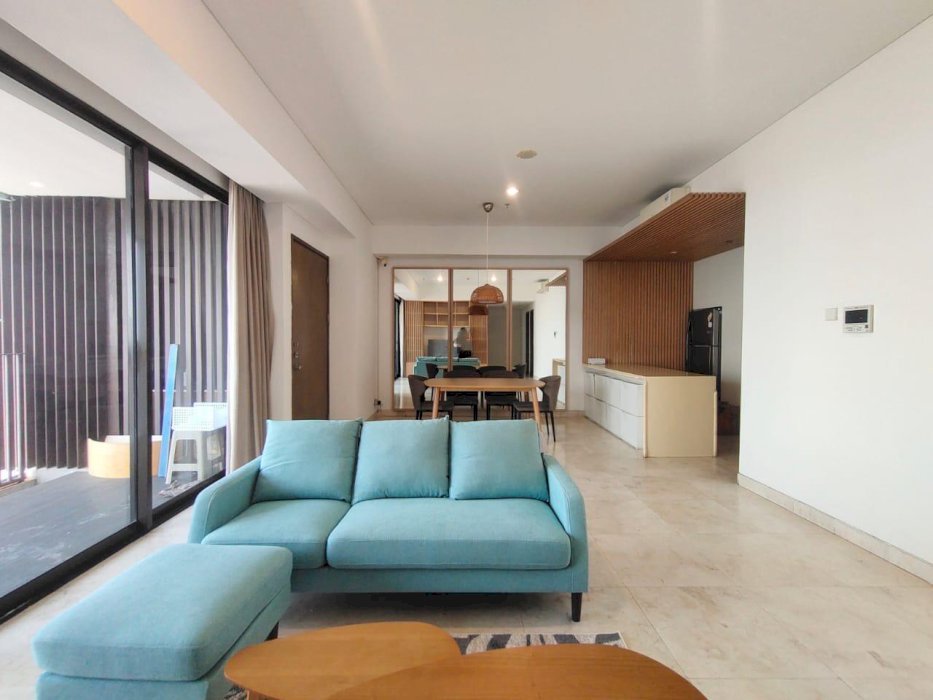 TURUN HARGA 1 Park Avenue 3+1BR Full Furnish dan Renov JUAL RUGI