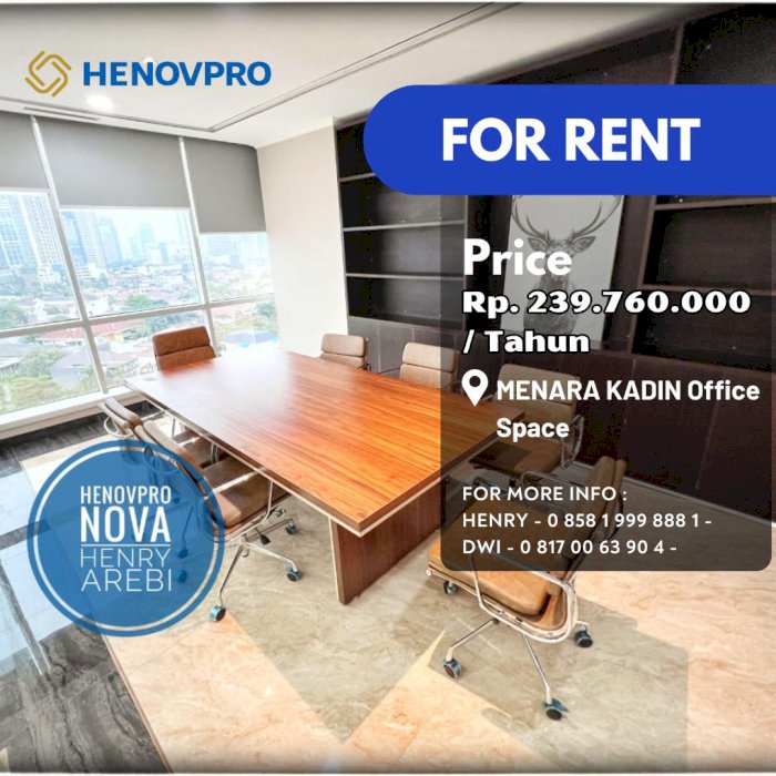 MENARA KADIN Office Space Bagus Harga Spesial Lokasi Sangat Strategis
