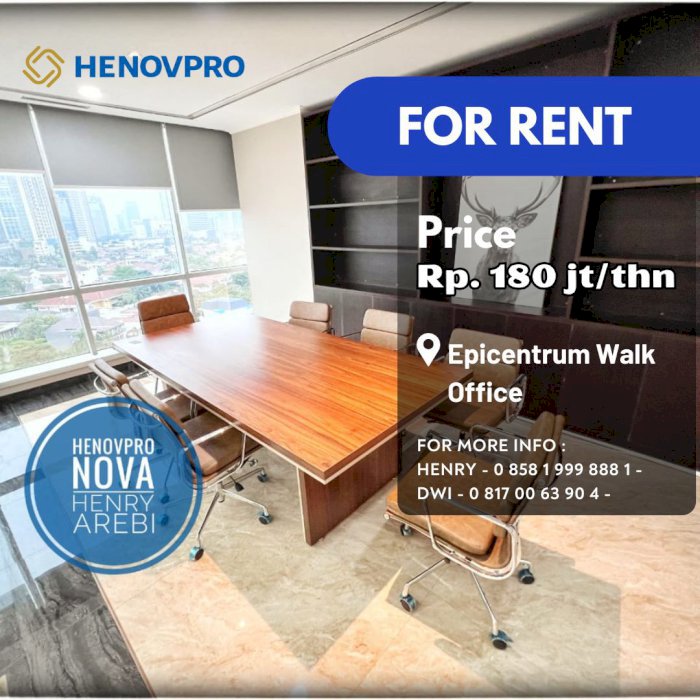 Epicentrum Walk Office Best Office di CBD Kuningan Dkt Mall