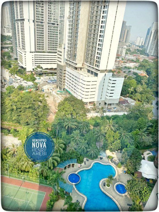 Sudirman Tower Condominium 2+1 BR Pool+City View Best Unit