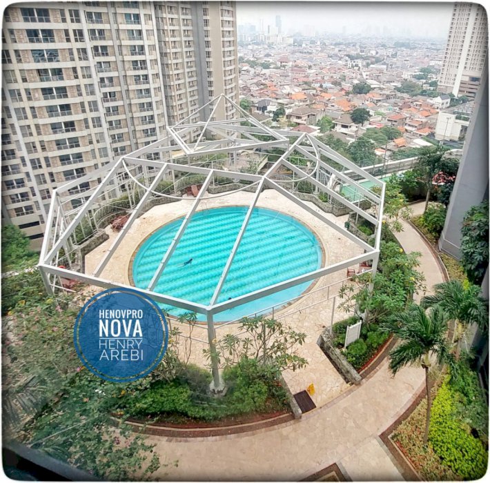 TURUN HARGA Taman Anggrek Condo Unit Sudut 2+1BR