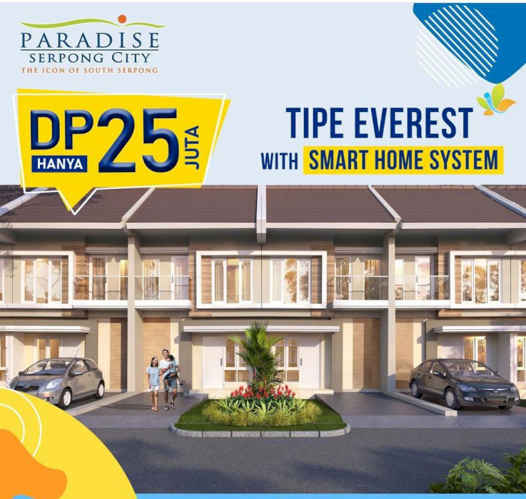 PERUMAHAN PARADISE SERPONG CITY 2 TANGERANG SELATAN