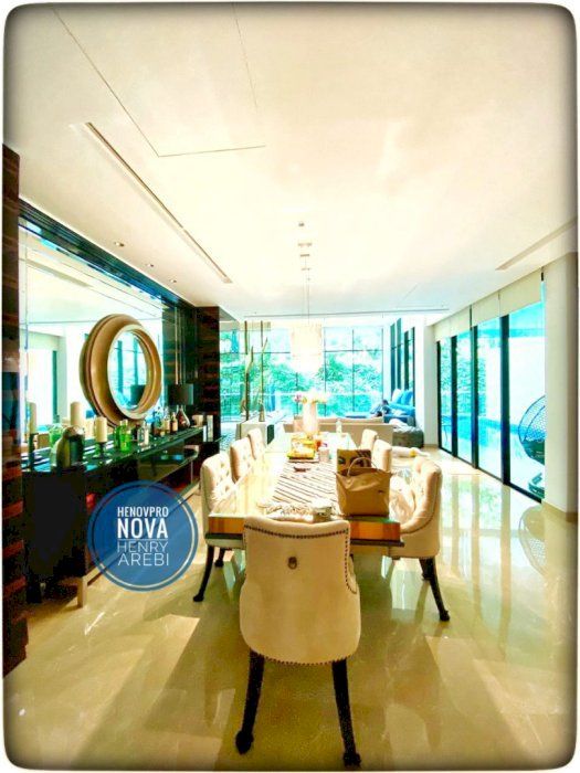 Pakubuwono Townhouse 4 lantai Full Furnish Private Pool & Lifts