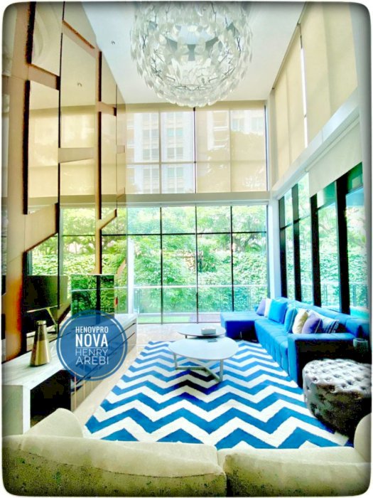Pakubuwono Townhouse 4 lantai Full Furnish Private Pool & Lifts