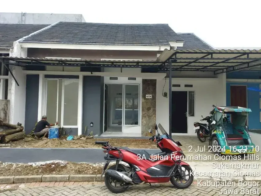 Dijual Rumah Di Dalam Cluster Ciomas Hills - Siap Huni (Nego)