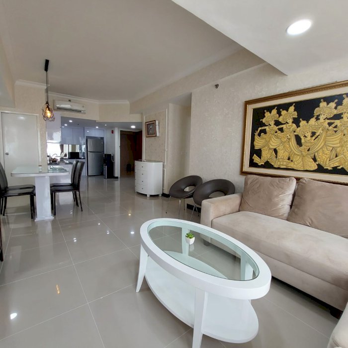 Taman Anggrek Unit 2+1 BR Full Furnish BEST City View
