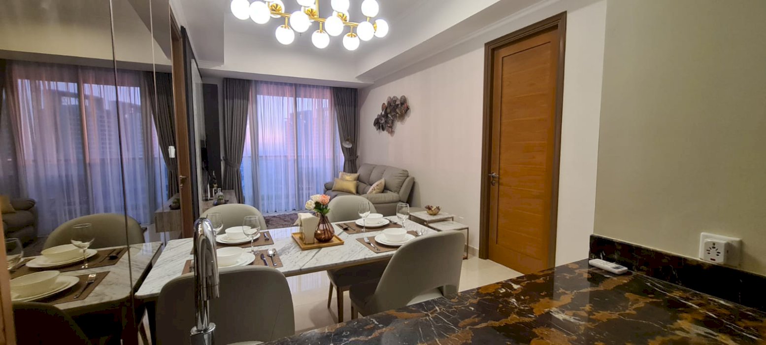 Taman Anggrek Residence Unit 2+1BR Full Furnish Dkt Mall Taman Anggrek