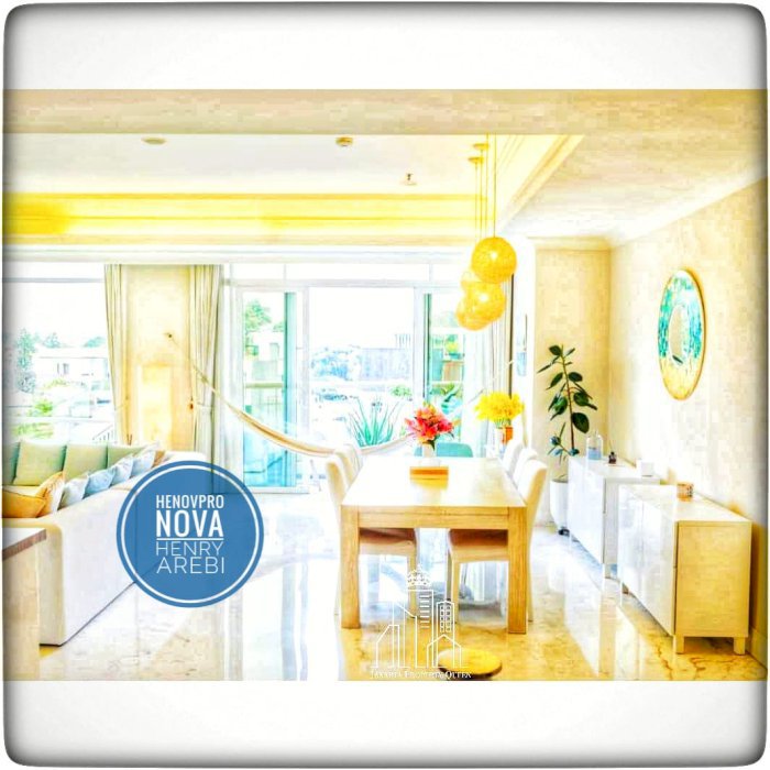 Botanica Apartment 3+1BR Low Fl Best Pool View Full Furnish