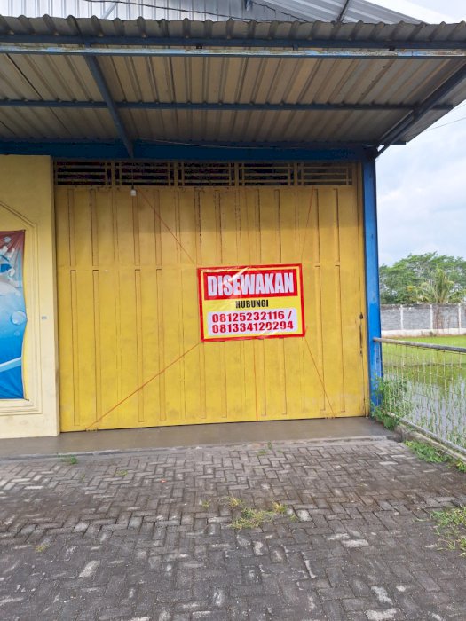 Disewakan gudang lokasi strategis tengah kota lumajang