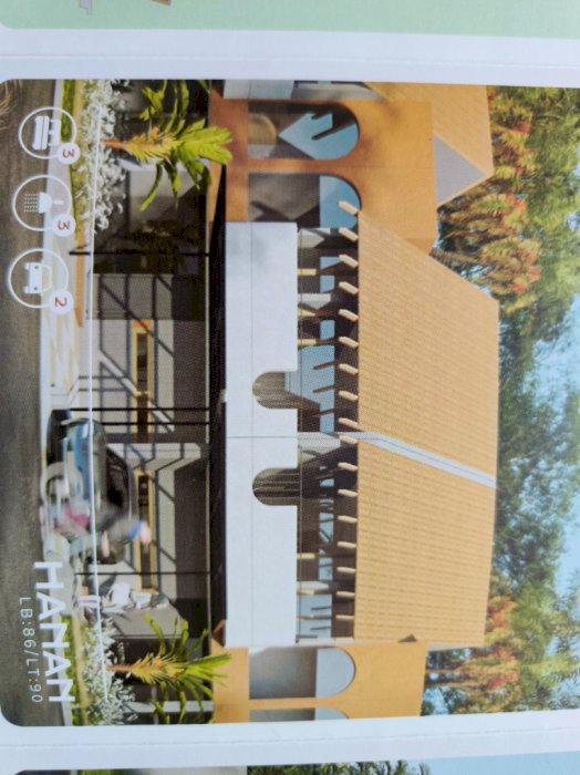 Rumah Luas Type Hanan 86/90