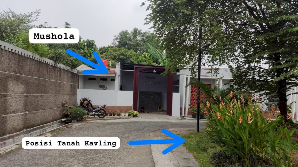 DIJUAL TANAH KAVLING LOKASI STRATEGIS DI JL ANDARA UJUNG2 CINERE DEPOK