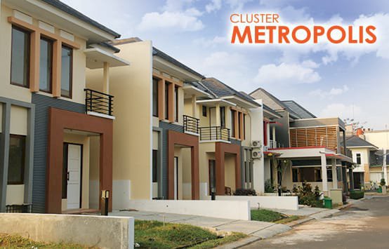 Perumahan Modern Cluster Metropolis Karawang
