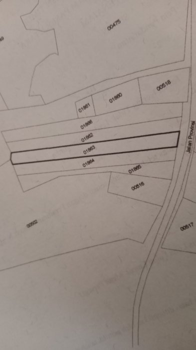 Jual tanah kosong pinggir jalan provinsi