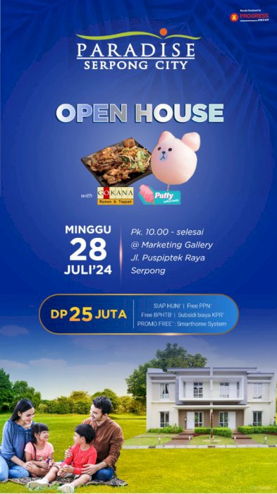 Perumahan Minimalis 2 Lantai Strategis Di Serpong Tangerang Selatan