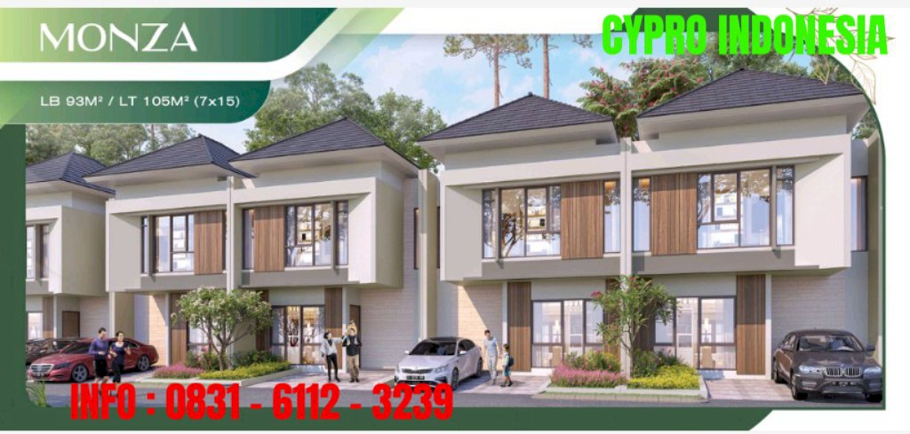 MONZA LE SENTER CLUSTER LAUSANNE CITRA RAYA TANGERANG