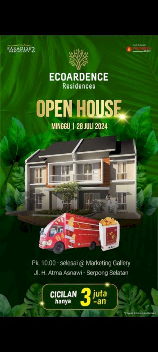 Rumah Minimalis Modern Paradise Serpong City Tangerang Selatan