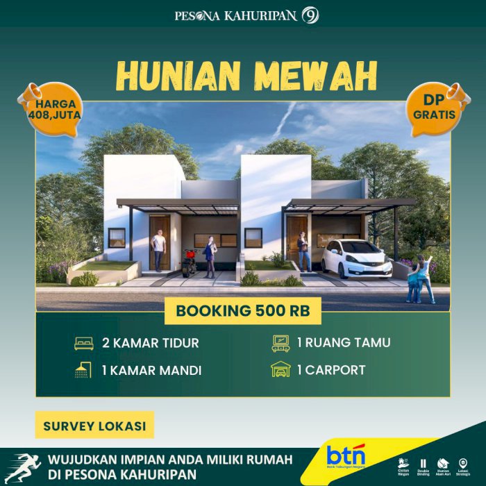 PESONA KAHURIPAN 9 KOMERSIL