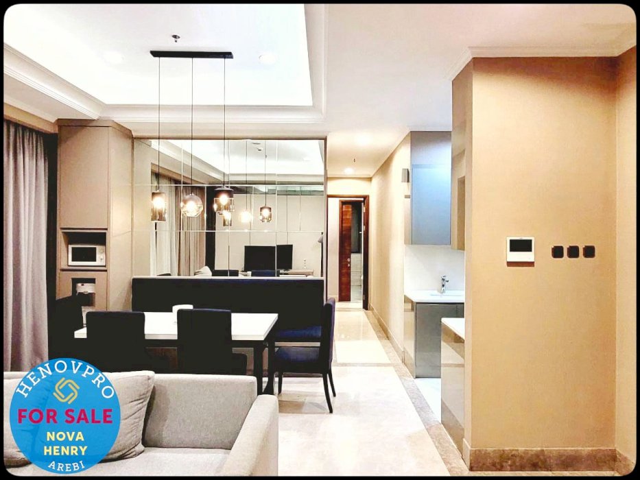 TURUN HARGA DIJUAL Apartment District 8 Unit 2+1 BR