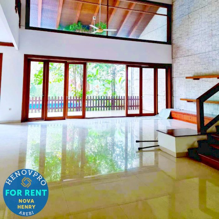 Rumah Pondok Indah 5 menit Ke JIS Lokasi Tenang Cocok Unt Office