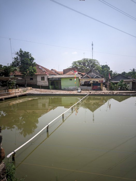 Di jual lahan pemancingan beserta rumah
