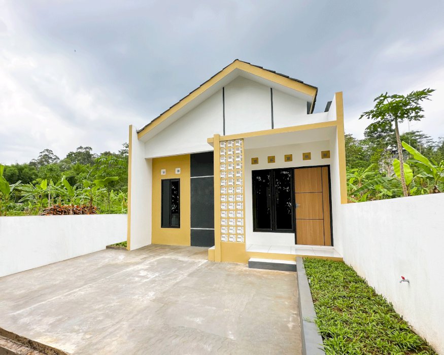 Rumah cantik dan mungil pinggir jalan utama margosari view gunung