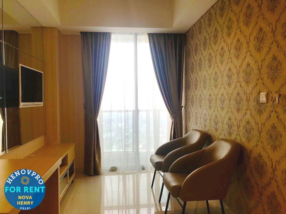 Taman Anggrek Residence Unit 1 BR Full Furnish Top Floor