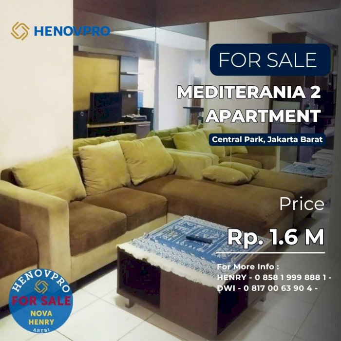TURUN HARGA Mediterania 2 Unit 3+1BR Full Furnish Best TRIBECA View