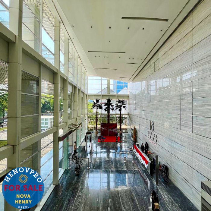 18 Office Park di Jl. Kebagusan, Dijual Full Furnish Mid Fl Jarang Ada