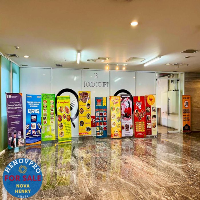 18 Office Park di Jl. Kebagusan, Dijual Full Furnish Mid Fl Jarang Ada