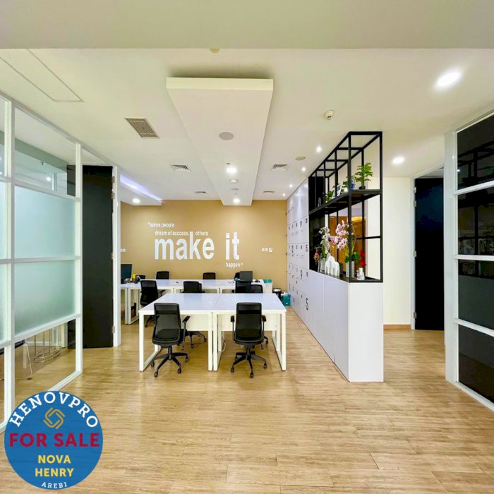 18 Office Park di Jl. Kebagusan, Dijual Full Furnish Mid Fl Jarang Ada