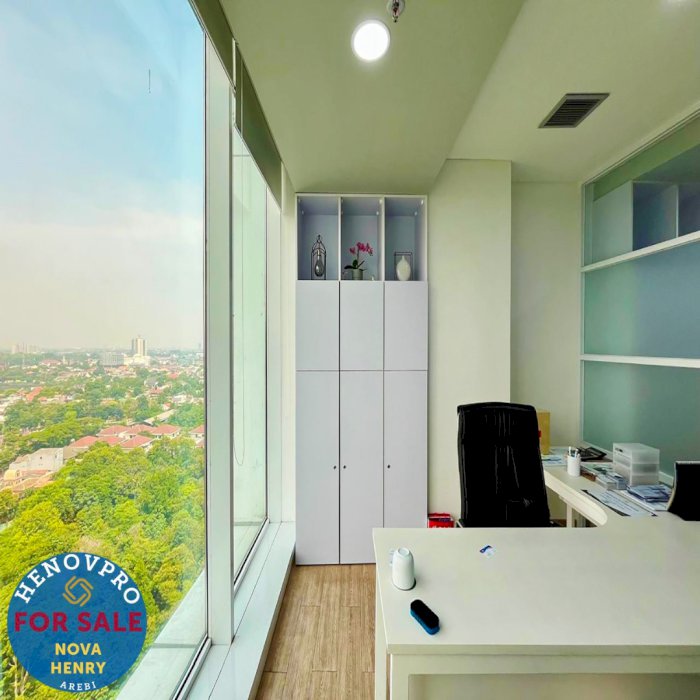 18 Office Park di Jl. Kebagusan, Dijual Full Furnish Mid Fl Jarang Ada