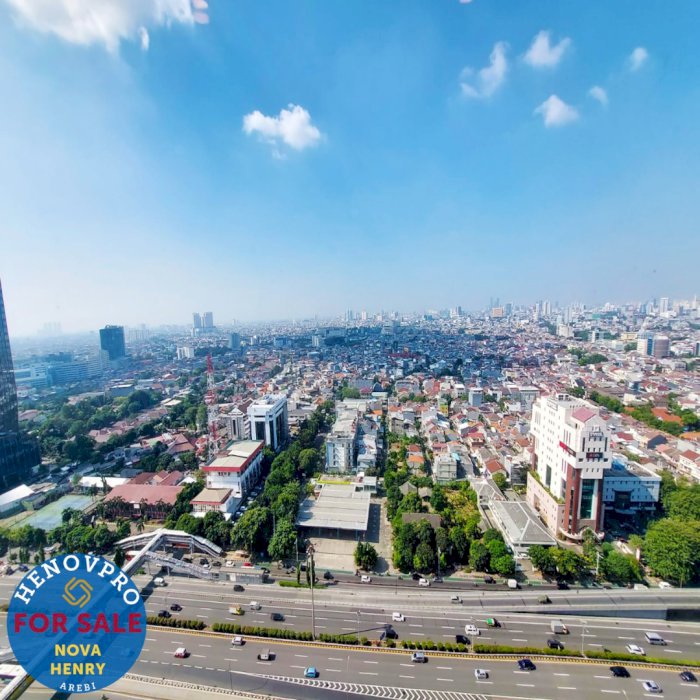 Unit Renov Taman Anggrek Condo Unit Sudut 2+1BR City View