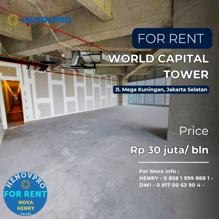 Office Space World Capital Tower Mega Kuningan Jakarta Selatan