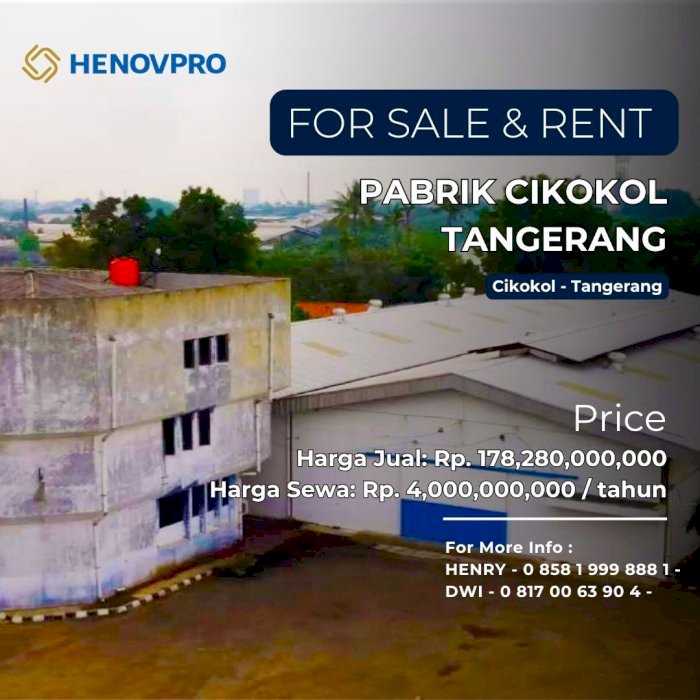 Pabrik Cikokol Tangerang, Lokasi Strategis di Kawasan Industri