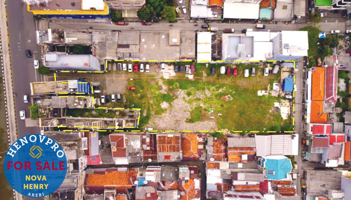Dijual – Tanah Strategis di Gajah Mada, Taman Sari, Jakarta Barat