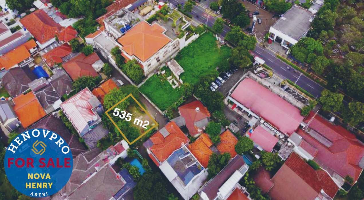 Dijual – Tanah dengan Lokasi Eksklusif dekat Jalan Raya Kemang