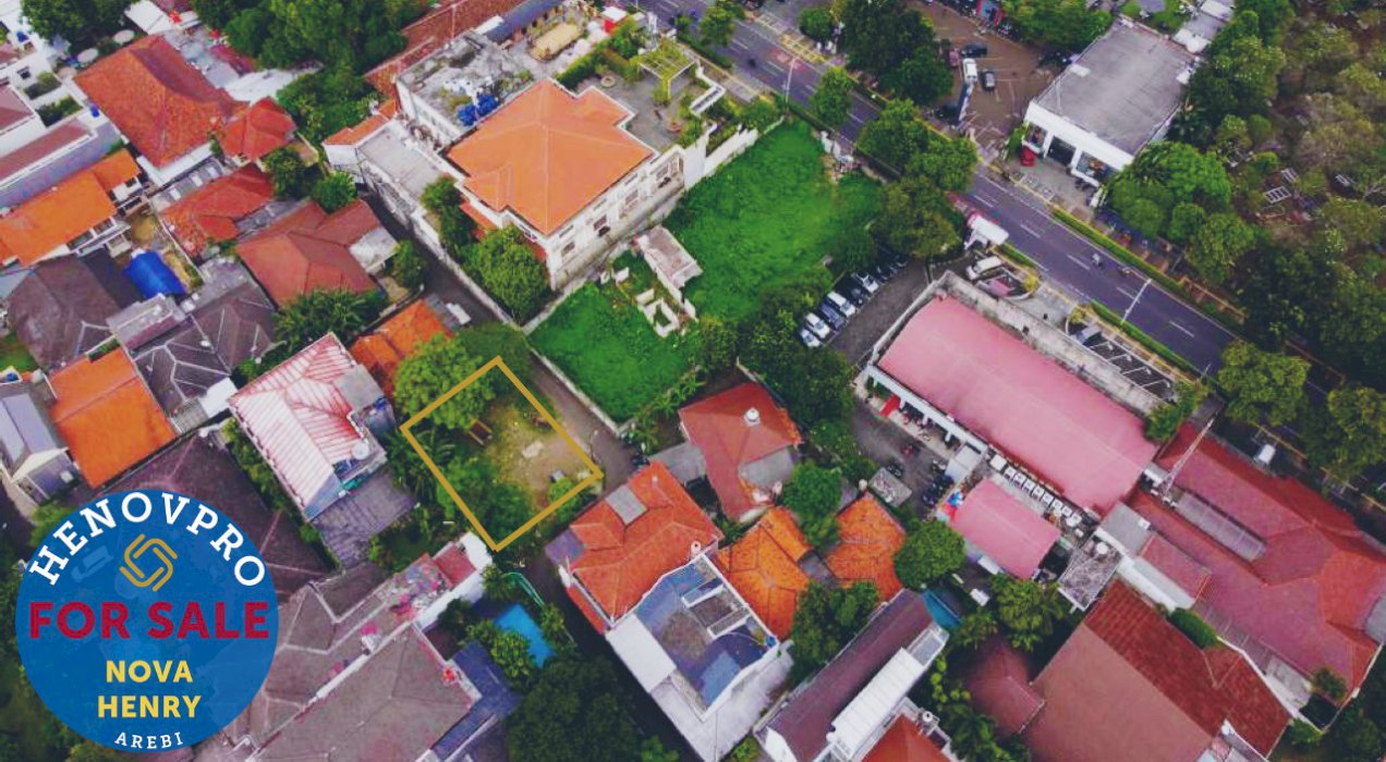 Dijual – Tanah dengan Lokasi Eksklusif dekat Jalan Raya Kemang