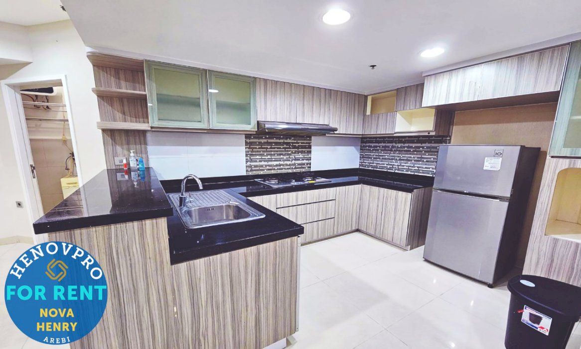 Taman Anggrek Unit 2+1BR Full Furnish BEST Garden View